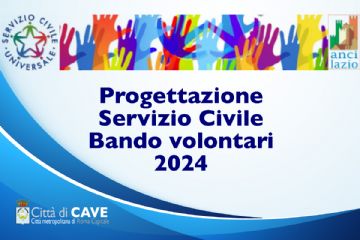 Progettazione Servizio Civile - Bando volontari 2024