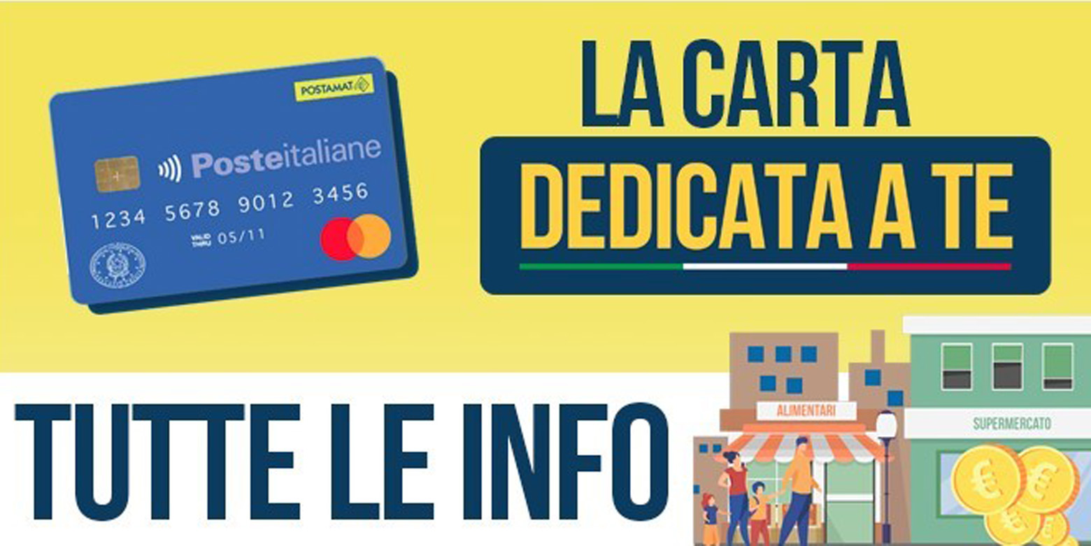 "Carta Dedicata a Te" - lista definitiva dei beneficiari