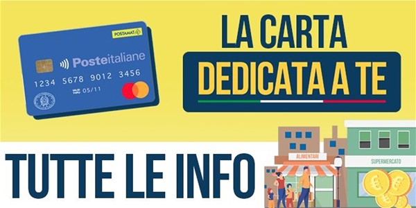 "Carta Dedicata a Te" - lista definitiva dei beneficiari